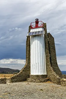 Solar Powered Electricity Supply Prints: Lighthouse of Cap Cerbere