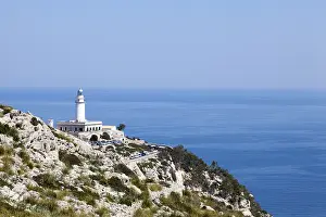 Majorca Coastal View Prints: Lighthouse at Cap Formentor, Majorca