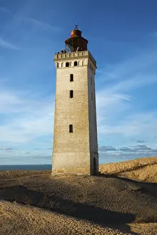 Danish Sand Dunes Prints: Lighthouse and dune, Rubjerg Knude