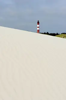 German Lighthouse Prints: Lighthouse in the dunes, Amrum
