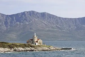 Eastern European Coastal Scenes Prints: Lighthouse at the eastern tip at Sucuraj