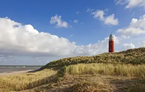 De Cocksdorp Landscape Prints: Lighthouse Eierland with Dunes