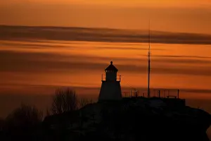 Abandoned Lighthouse Europe Prints: Lighthouse. Lodingen in Ofoten
