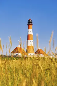 Westerheversand Lighthouse Prints: Lighthouse Westerheversand, Westerhever