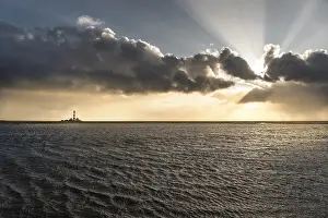 Westerheversand Lighthouse Prints: Lighthouse Westerheversand, Westerhever