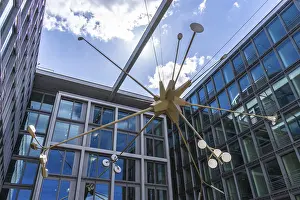 Berlin Government District Art Installation Prints: Lighting art installation