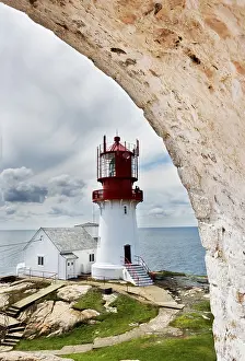 Waterfront Landscape Photography Prints: Lindesne lighthouse