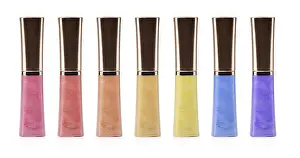 Personal Hygiene Products Prints: lip gloss bottle on white background