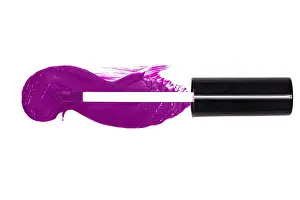 Cosmetic Product Photography Prints: Liquid lipstick isolate on a white background