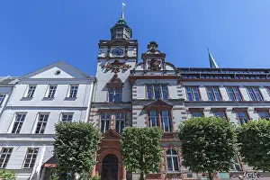 Heritage Protected Buildings Germany Prints: Listed Main Post Office, from 1892