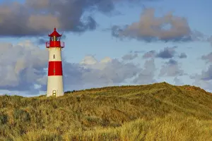 North Sea Island Dune Prints: The Lister lighthouse at Ellenbogen