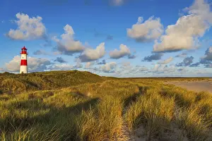 North Sea Island Dune Prints: The Lister lighthouse at Ellenbogen