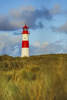 Central Europe Morning Atmosphere Prints: The Lister lighthouse at Ellenbogen