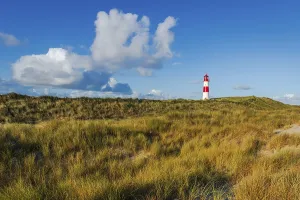 Northern Germany Lighthouse Prints: The Lister lighthouse at Ellenbogen