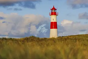 German Lighthouse Tower Prints: The Lister lighthouse at Ellenbogen