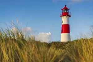 North Sea Island Landscape Prints: The Lister lighthouse at Ellenbogen