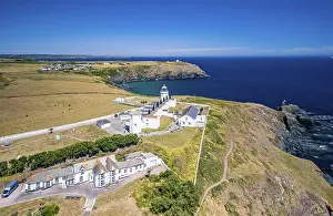 UK Travel Photography Prints: Lizard Lighthouse and Housel Bay Cliffs