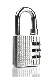 Combination Lock Prints: Lock with numbers