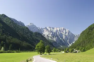 Prints of Logarska Dolina Slovenia Prints: Logarska Dolina Print - Slovenia's Alpine Valley