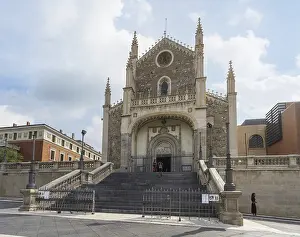 Prints of Madrid, Spain, September 2022. External view of San Jeronimo el Real church in the city center Madrid, Spain, September 2022. External view of San Jernimo el Real church in the city center Opera Prints: Madrid Print - San Jeronimo el Real Church, September 2022