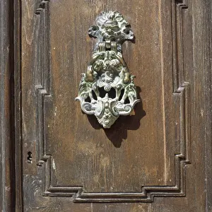 Metal Door Fittings Prints: Malta, door knocker