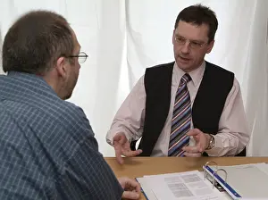 Professional Advice Prints: Man in the office