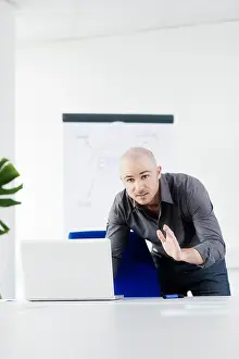 Business Professional Prints: Man in the office