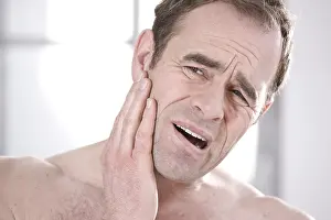 Man With Tooth Pain Prints: Man with toothache