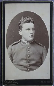 Historical Photograph Prints: Man, visit format, Carte de Visite