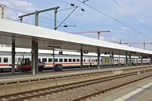 High Speed Rail Traffic Prints: Mannheim, Germany