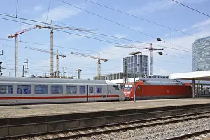 High Speed Rail Traffic Prints: Mannheim, Germany