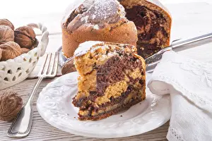 Eastern European Dessert Prints: Marble cake
