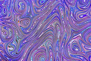 Abstract Computer Generated Image Prints: Marbled background - abstract computer-generated image