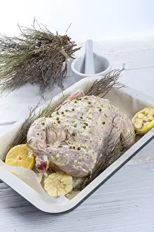 Appetizing Meat Dishes Prints: Marinated chicken