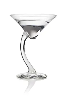 Studio Shot Wine Prints: Martini on a white background
