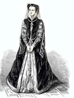 British History Image Prints: Mary Stuart as dethroned queen