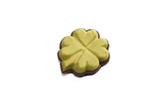 High Calorie Treats Prints: Marzipan clover leaf
