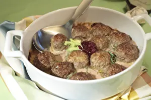 Studio Backgrounds Prints: Meat balls