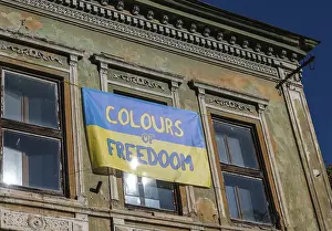 Historic Building Facade Prints: Medias, Romania - octoder 20.2025