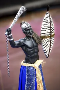 South American Tradition Prints: Statuette representing the orisha Ogun