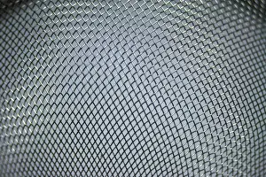 Metal Grid Background Prints: Metal grid background from filter