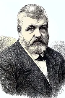 Black And White Historic Illustration Prints: Michael Etienne, also Michael Ettinger