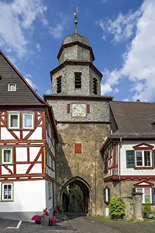 Fortification Architecture Europe Prints: Middle Gate Tower and Bell Tower