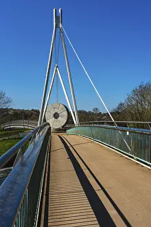 United Kingdom Waterways Prints: Miller's Bridge over the River Exe