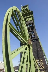 German Industrial Building Prints: Former mining tower of the Erin coal mine