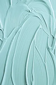 Prints of Mint cosmetic texture background, make-up and skincare cosmetics cream product, luxury beauty brand, holiday flatlay design or abstract wall art and paint strokes Textured Abstract Artwork Prints: Mint Cosmetic Texture Background Print