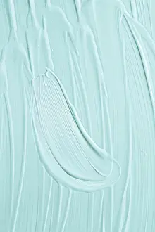 Abstract Wall Art Paint Strokes Prints: Mint cosmetic texture background