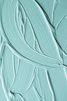 Wall Mural Prints: Mint Cosmetic Texture Background Print