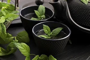 Mint Tea Still Life Prints: Mint tea