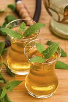 Mint Tea Still Life Prints: Mint tea